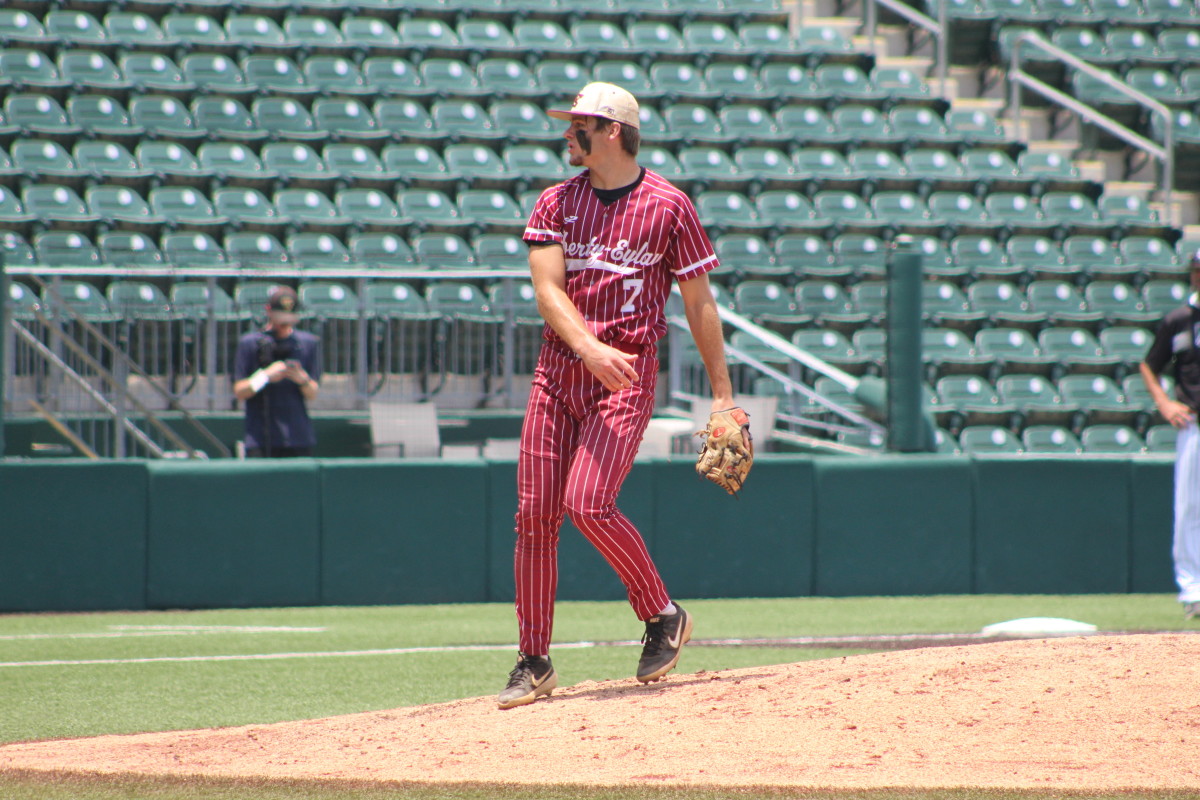 Texarkana Liberty-Eylau Canyon Randall 4A UIL state semifinals Texas baseball playoffs 060723 Andrew McCulloch 63
